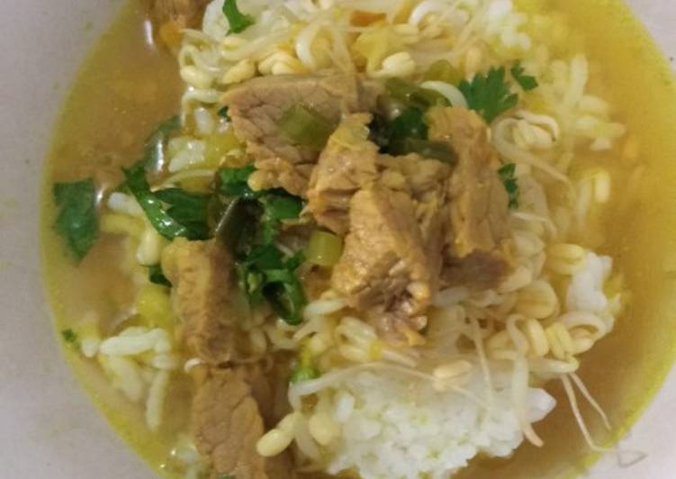 Langkah Mudah untuk Menyiapkan Soto daging sapi Anti Gagal