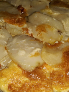 Una foto de Papas a la crema
