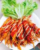 Tôm chiên hoàng bào