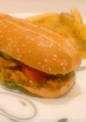A picture of Chipotle burgers.