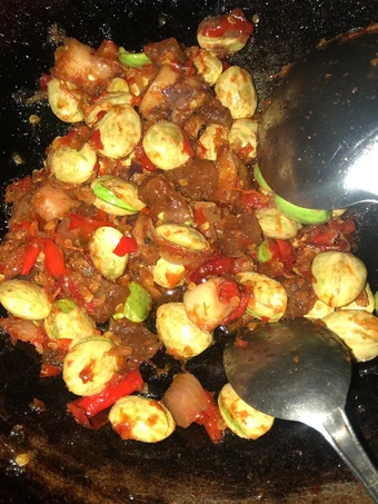 Easy Way Prepare Sambal petai cumi asin the Delicious So Delicious