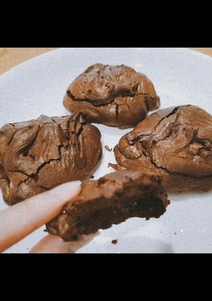 รูปของ บราวนี่คุกกี้ (หม้อทอดไร้น้ำมัน) 🍪🖤🍫