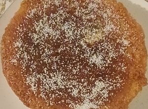 Une photo de Basboussa au citron