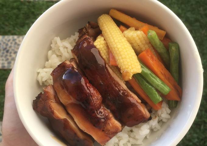 Resep Chicken Teriyaki Bowl yang Lezat