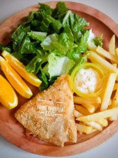 Foto resep Fried Tortilla Egg