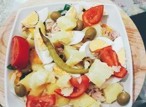 Una foto de Ensalada de papa del campo o campera