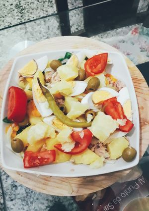 Una foto de Ensalada de papa del campo o campera