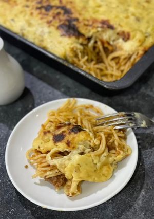 Foto resep Spaghetti Brulee