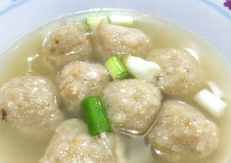 Bakso udang tahu