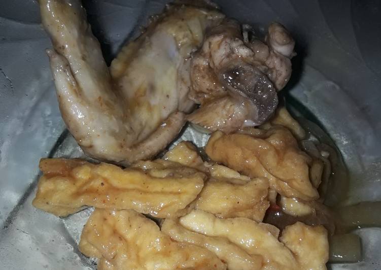 Resep Ayam Tahu Saus Tiram yang Menggugah Selera