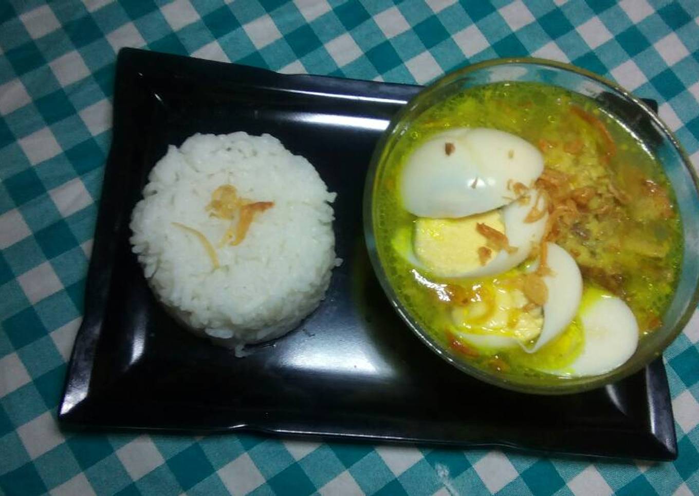 Soto Ayam Sederhana (Sarapan 5)