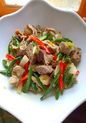 Foto resep Tumis pedes ati ampela