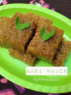 Foto resep Ketan wajik gula merah/nasi wajik