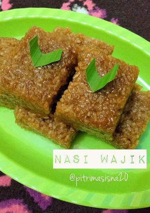 Foto resep Ketan wajik gula merah/nasi wajik