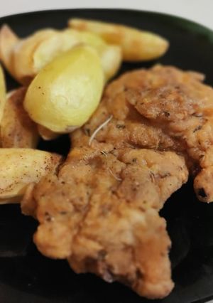 Csirkecombfilé pikánsan recept fotója