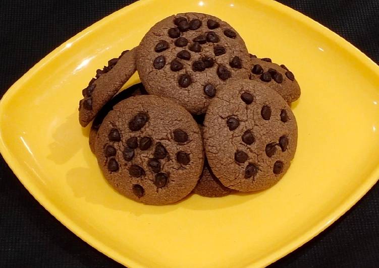 Chocolate chocochip cookies