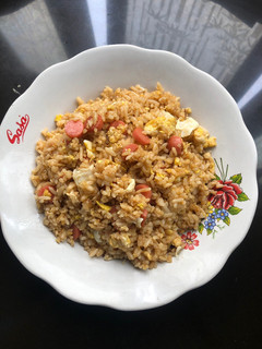 Foto resep Nasi goreng telur sosis