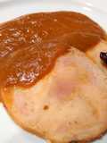 Roti de pollo con salsa de ciruelas y manzanas al Pedro Ximénez. En olla express
