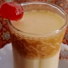 A picture of Mango lassi(king of fruit).