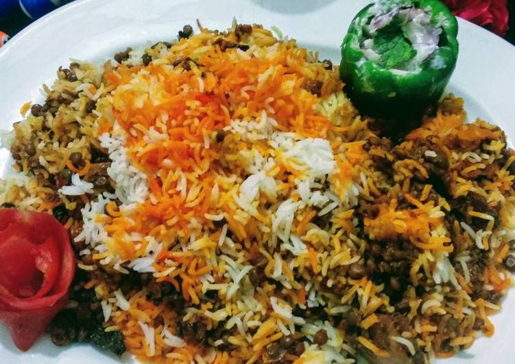 Recipe of Quick Masoor biryani