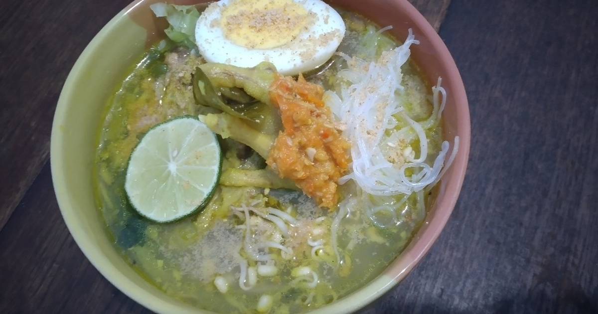 Resep 214 Soto Ayam Lamongan Koya Sehat Oleh Kreasi Geegallery Cookpad