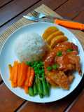 Chicken Steak Brown Sauce