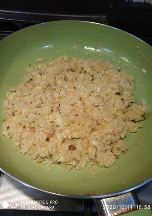 A picture of Egg halwa.
