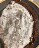 Pastel hotcake y betún