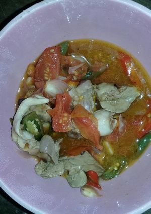 Foto resep Goreng manis asam padas hti ayam