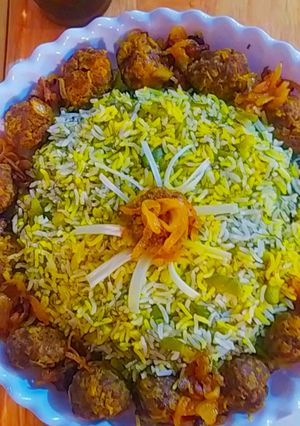 عکسی از دستور باقالی ،شوید پلو💜