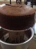Chocolate castella cake