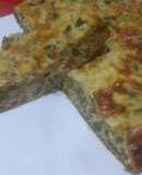 Tortilla de pencas o cabos de acelga