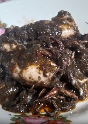 Foto resep Cumi hitam madura