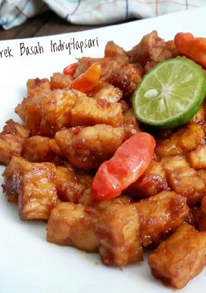 Foto resep Tempe Orek Basah