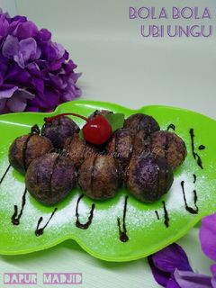 Foto resep Bola Ubi Ungu