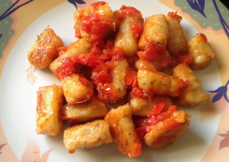 Recipe of Favorite Gnocchi- Eggless version