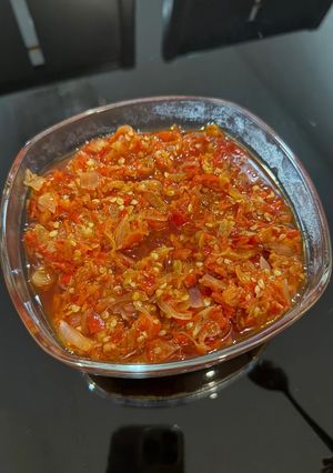 Foto resep Sambal Bawang Serbaguna Untuk ayam goreng/ balado telor /terong/ udang / cumi pete