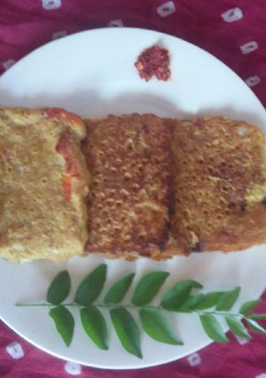 A picture of Oats pan cake.