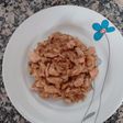 Pollo con nueces y cebolla caramelizadas