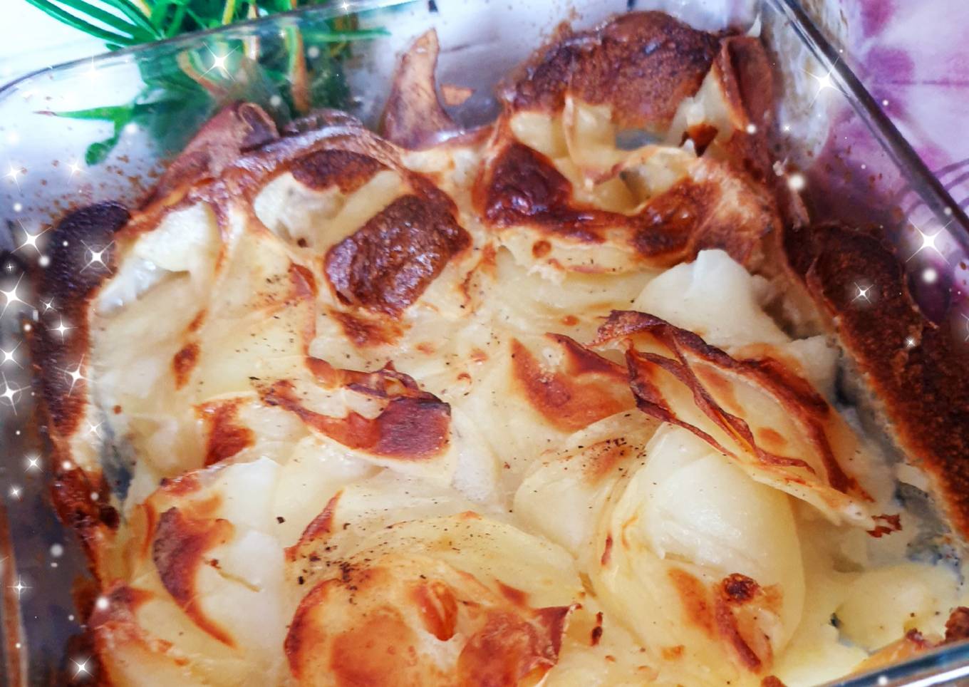 Pommes de terre gratinées 😋