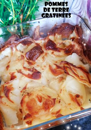Une photo de Pommes de terre gratinées 😋