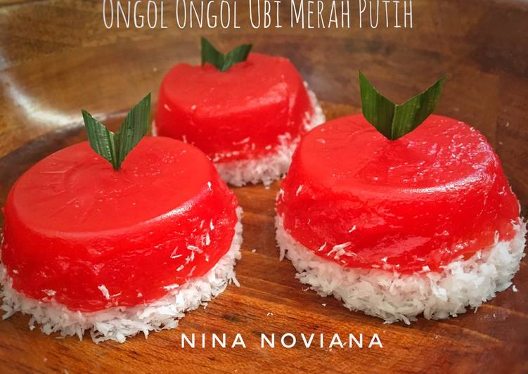 Ongol ongol ubi MERAH PUTIH #indonesiamemasak