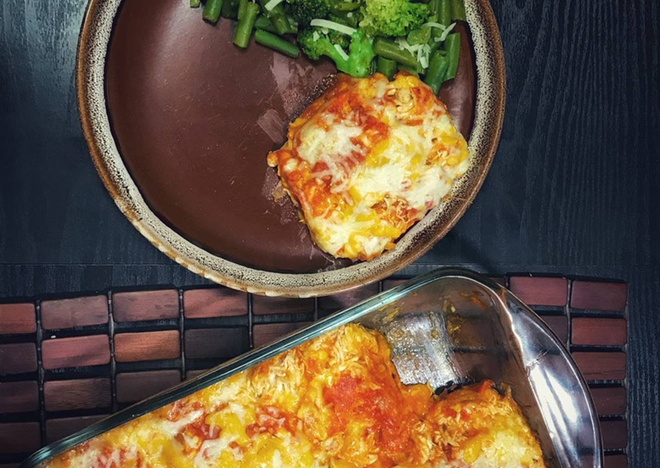 Low Carb (Keto - Friendly) Chicken Lasagna without Noodles Pasta