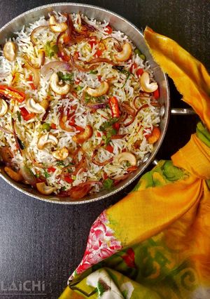 A picture of Veg Dum Biryani.