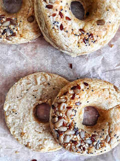 Una foto de 🌱BAGELS DE YUCA🌱