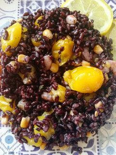 Foto di Insalata di riso venere veloce