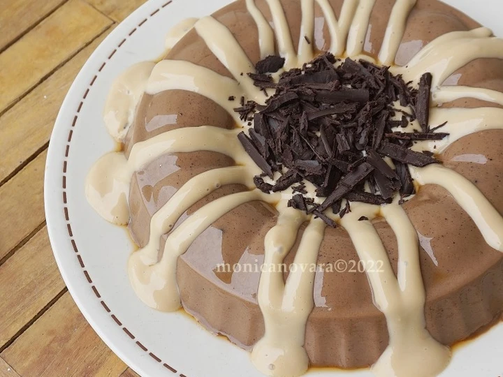 Langkah Gampang Menyiapkan Resep Vegan Chocolate Pudding with Vanilla-Brown Sugar Sauce yang Bikin Ngiler Anti Ribet, Mantap Sekali