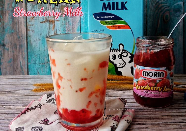 Korean Strawberry Milk