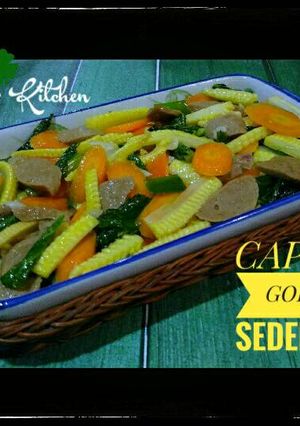 Foto resep 🌽🍳Cap Cay Goreng Sederhana🍄🌿