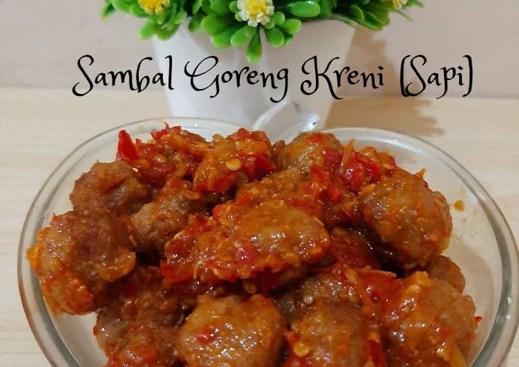 Sambal Goreng Kreni(Sapi)